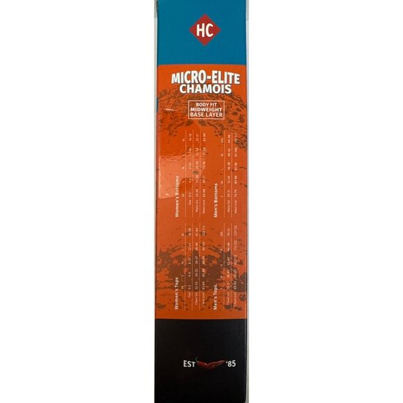 Hot Chillys Men's Micro Elite Chamois Ankle Tight Midweight Base Layer Black Med - Picture 4 of 7